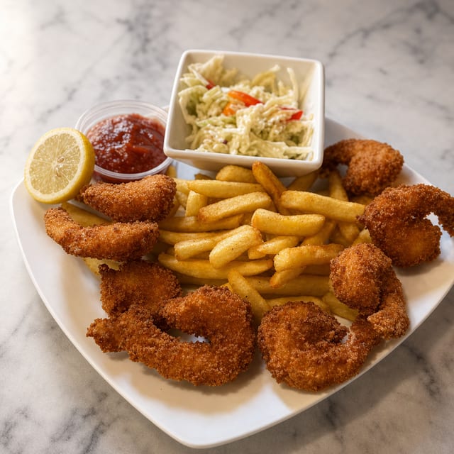 Fried Shrimp Dinner.
