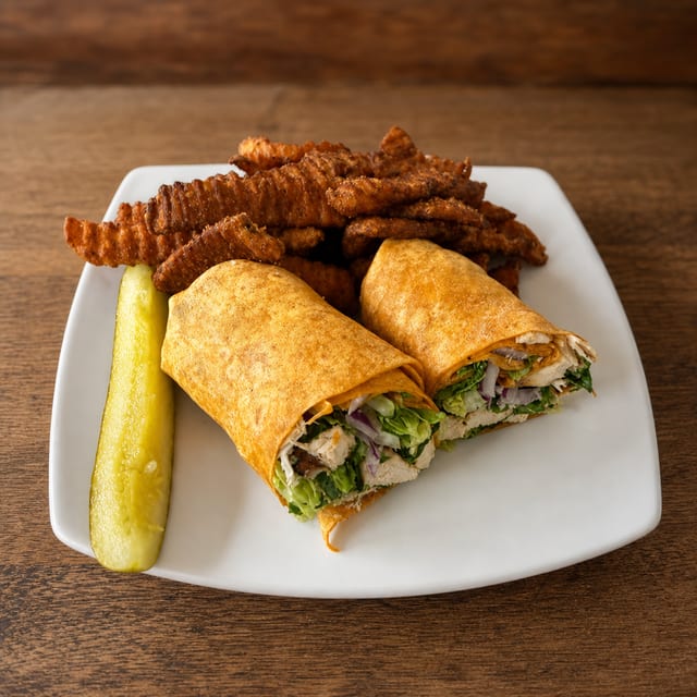 Chicken Caesar Wrap.