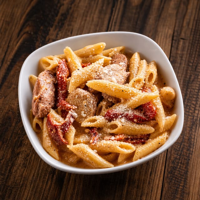 Cajun Shrimp Pasta.